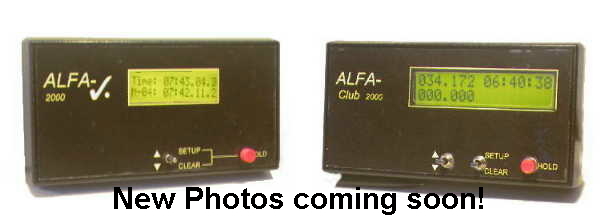 ALFA-Checkpoint and ALFA-Club rally clocks